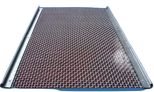 Vibrating Wire Mesh Screen - Color: Silver
