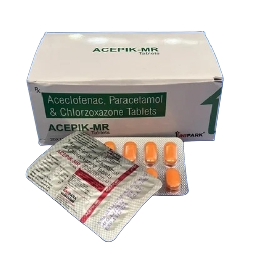 Aceclofenac Paracetamol Chlorzoxazone Tablet