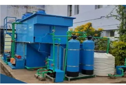 Sewage Treatment Plant For Hospitals - Color: Inlet Variable; Treated Effluent Adjusted To About 6.5 8.5.
