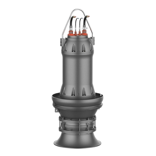 Submersible Axial Flow Water Pump - Color: Gray