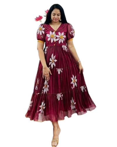 Western Ladies One Piece Dress