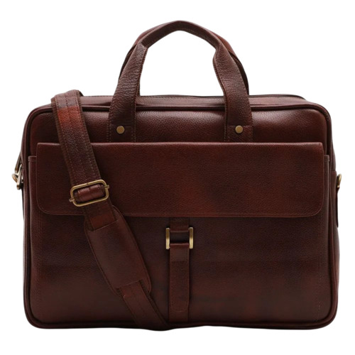 Glossy Finished Leather Bag