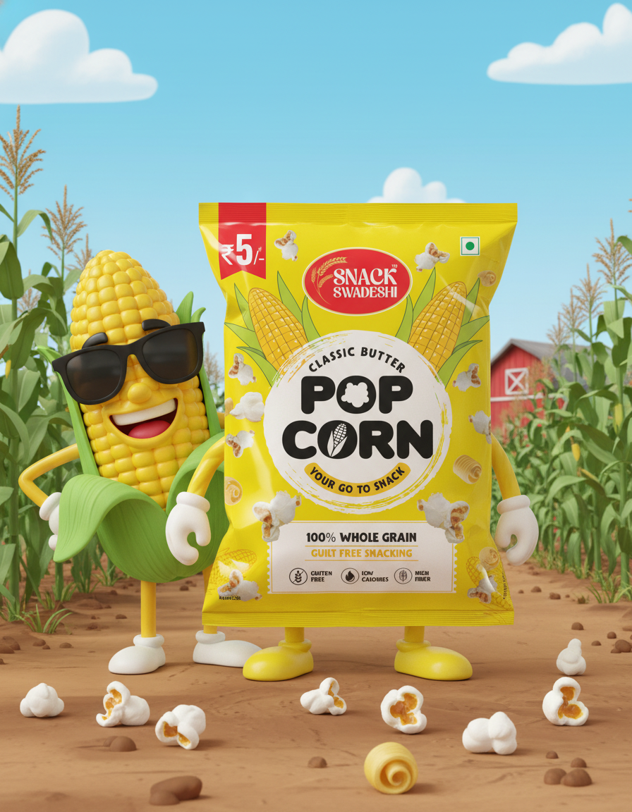 Butter Popcorn - Feature: Crunchy