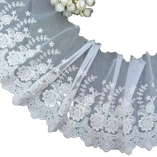 Embroidered Fabric Lace