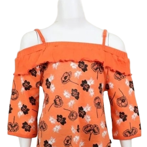 Print Off Shoulder Top