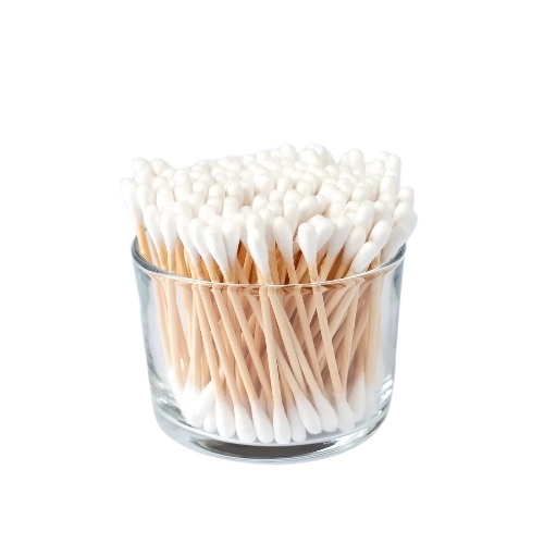 Cotton Bamboo Earbuds