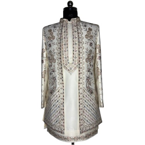 Designer Sherwani - Color: T Shirt