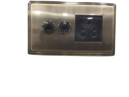 10A Ssk Heritage Antique Brass Switch - Automation Grade: Manuel