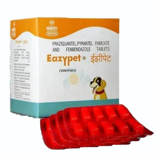 Eazypet Fenbendazole Tablets - Packaging Type: Box