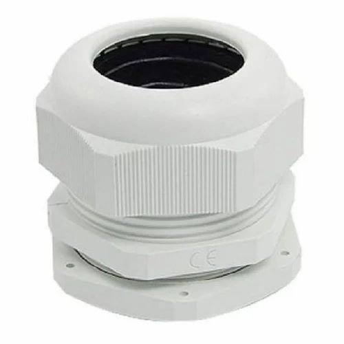 Nylon Pg 21 Cable Gland - Color: White