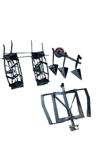 Power Tiller Attachments - Color: Black