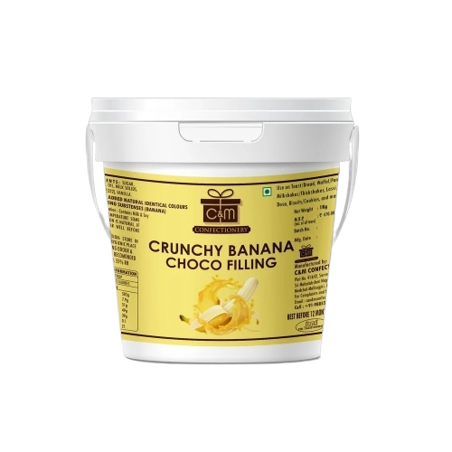 Crunchy Banana Choco Filling