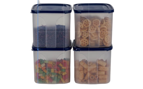Plastic Multistorage Container - Color: Transparent