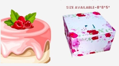 Printed Cake Box