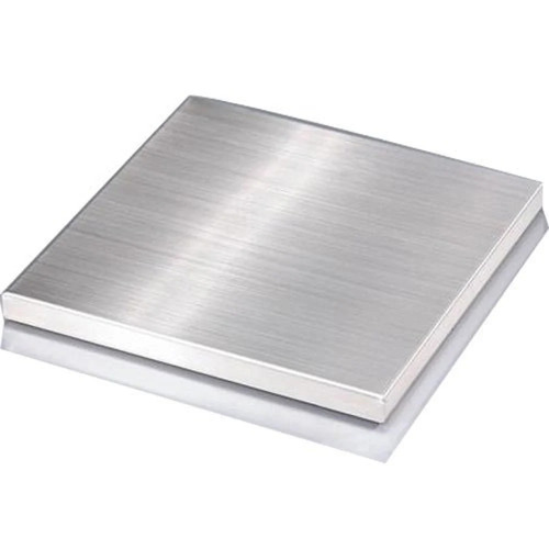 Stainless Steel Plate - Color: Silver