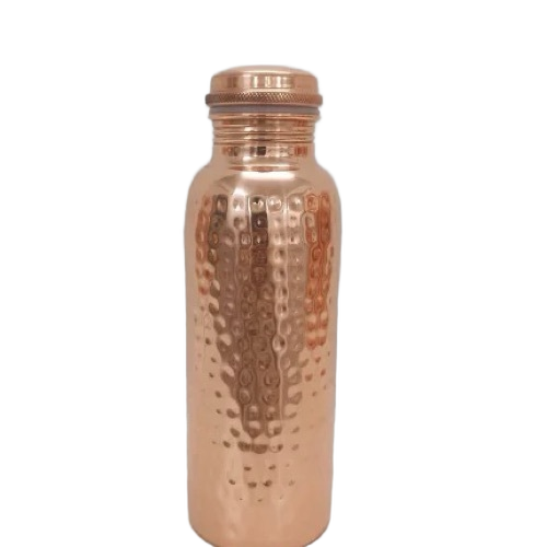 750ml Hammered Copper Bottle