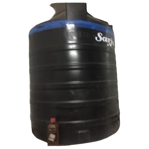 Black Plastic Water Tank