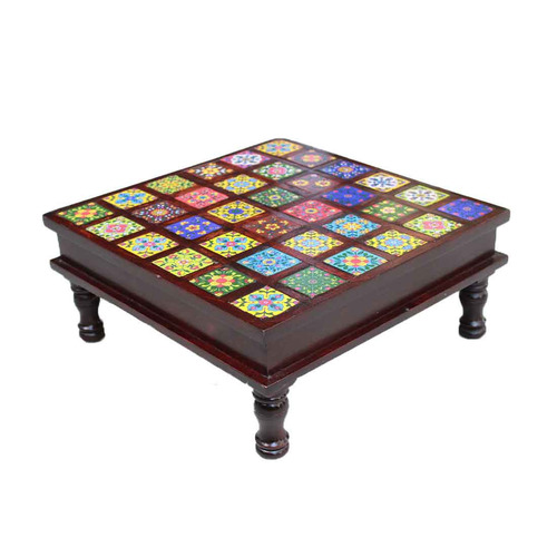 Handcrafted Tiles Centre Table - Application: Quick Artsy