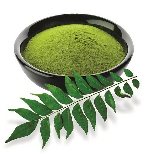 Organic Natural Curry Leaf Powder - Color: White