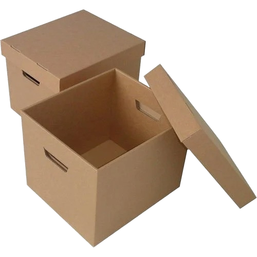 Plain Brown Corrugated Packaging Boxes