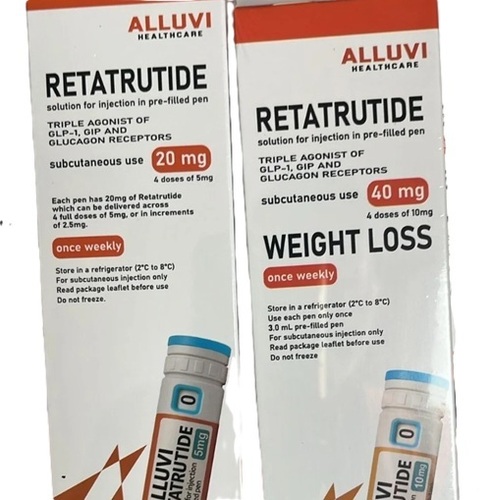 Retatrutide 40Mg Weight Loss Pen - Dosage Form: Should Be Stored In A Refrigerator Between 2I? C And 8I? C (36I? F And 46I? F) Before The First Use. Once In Use