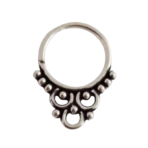 Sterling Silver Septum Nose Ring