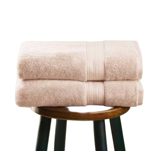 Bath Towel - 100% Cotton 30x60 Inches 650 GSM Plain Yarn Dyed | Eco-Friendly Water Absorbent Customized Logo & Size Options