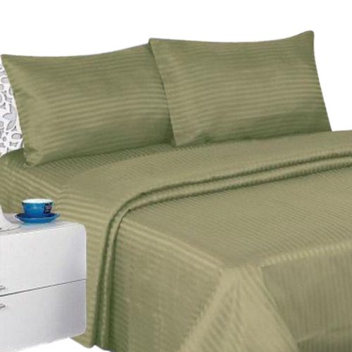 Cotton Plain Double Bedsheet - Color: Multicolor