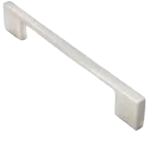 Metal Door Handles - Metal, Standard Size, Silver, Polish Finish | Screw-In Installation, Door Application