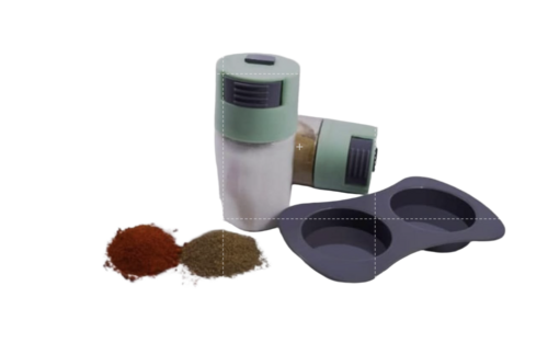 Salt and Pepper Shakers 0.5 gram