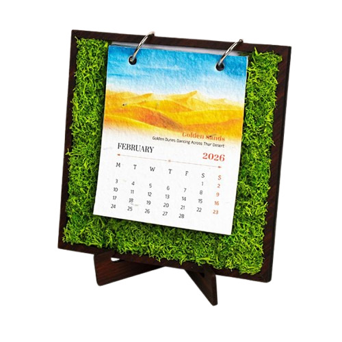 Forest Frame Calendar - Color: Brown