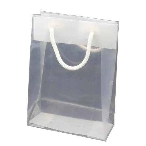 Pvc Transparent Handle Bag