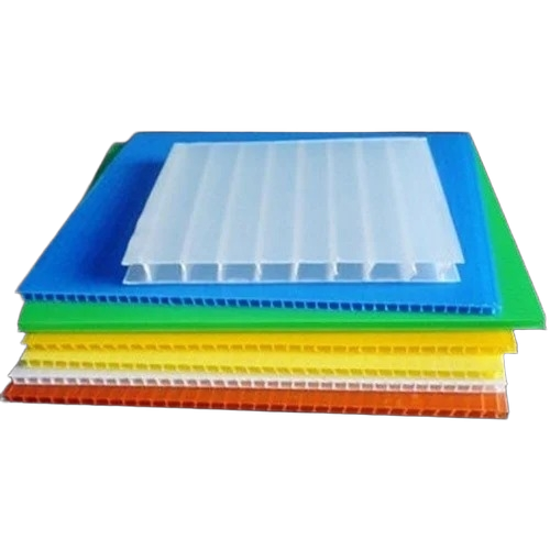 Impact Resistant PP Plastic Corrugated Sheet