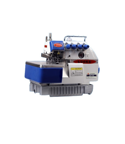 Lk-747 Overlock Sewing Machine - Color: Blue And White