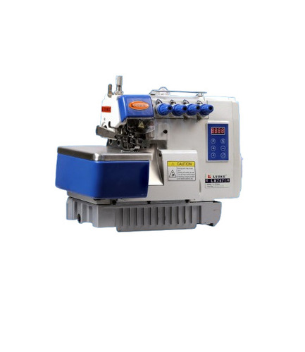 Lk-747D Direct Drive Overlock Machine - Color: Blue And White