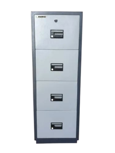 4Drw Fire Resistant Filing Cabinets - Color: Grey