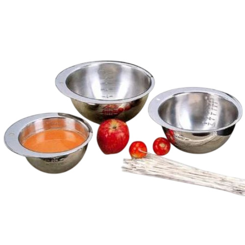 Measuring Bowls - Color: Silver