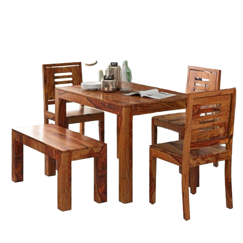 Smooth Finish Dining Table Set