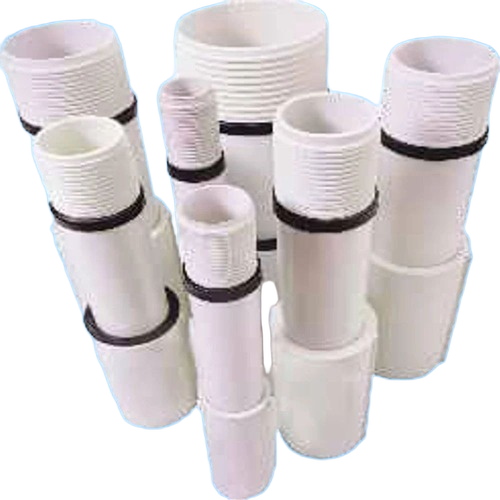 Upvc Column Pipes - Color: White