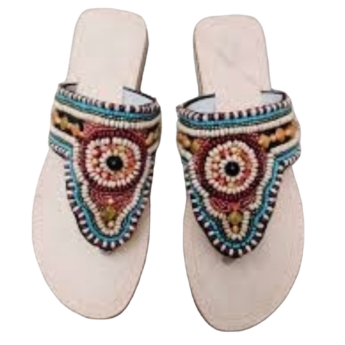 Ladies Flat Fancy Sandals