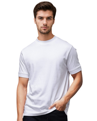 Round Neck T Shirt - Cotton, Multiple Colors, Light Weight, Breathable | Casual O-Neck, Short Sleeves, Male Adult