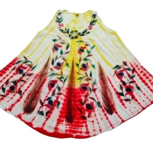Tie Dye Umbrella Dress