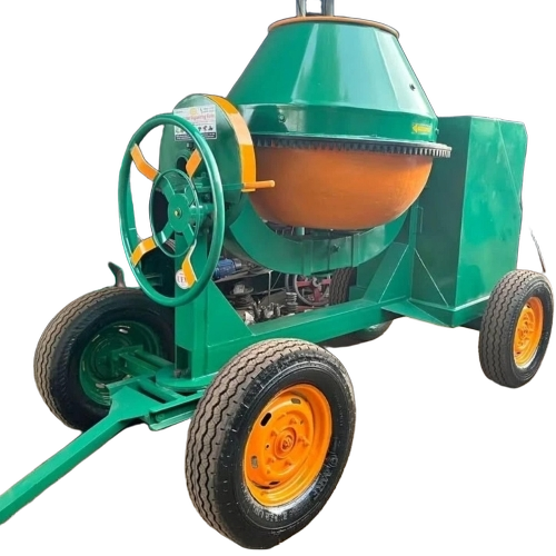 Concrete Mixer Machine - 150 Volt, Sturdy Frame | Smooth Operation, Efficient Mixing, Easy Maintenance, Electric/Manual, 1 Year Warranty