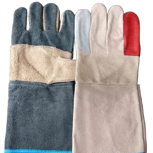 Industrial Leather Hand Gloves