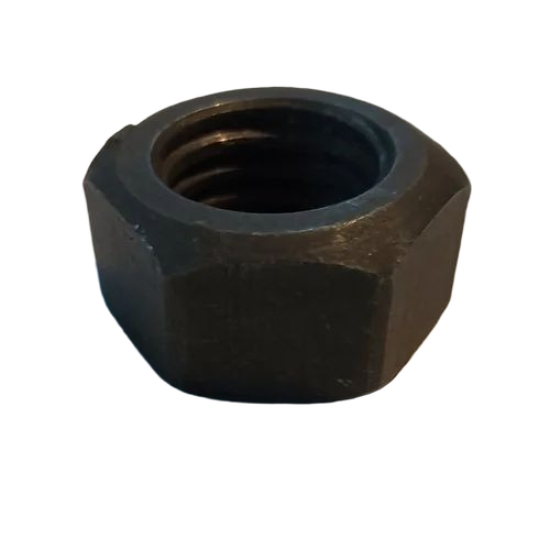 6 Mm Mild Steel Hex Nut - Color: Silver
