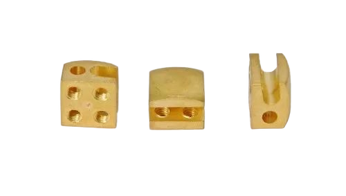 Brass Fuse Terminal - Color: Golden