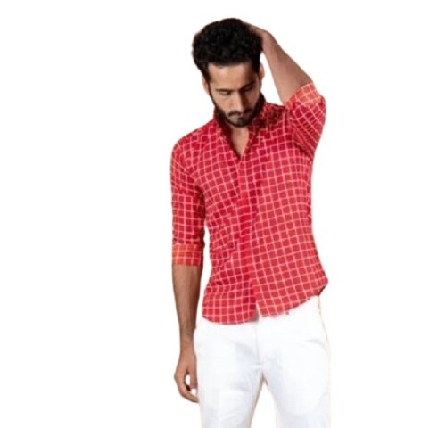Mens Check Shirt