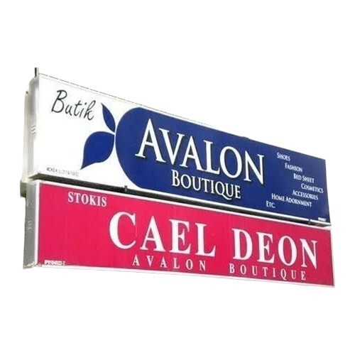 Aluminum Glow Sign Board - Application: Shop Signage