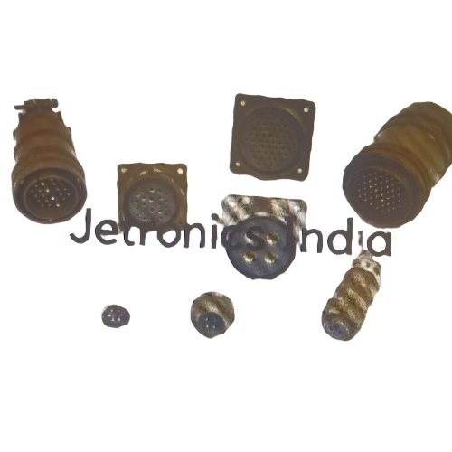 Circular Threaded Coupling Connector - Color: Red