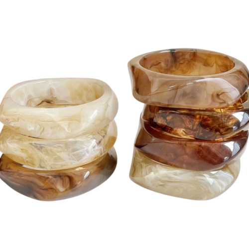 Resin Bangle  - Color: Multiple
